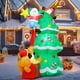 thumbnail image 3 of Perro Inflable Comin Papá Noel Con Forma De Reno 2,2 M, 3 of 3