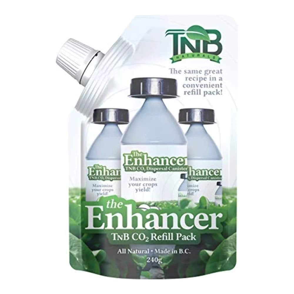Paquete de recarga de CO2 TNB Naturals Enhancer, 2 unidades