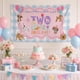 thumbnail image 4 of Decoración de Banner Bad Two The Bone Two Let the Dogs Out para Fiesta de Cumpleaños de Perro de 2 Años, Cachorro, Fiesta de Cumpleaños 2º, 5×3 pies, 4 of 9