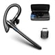 thumbnail image 1 of Auriculares Bluetooth V5.4, auriculares inalámbricos con caso de carga 500mAh auriculares libres de mano Micrófono de cancelación de ruido para oficina / conducción / negocios, negro, 1 of 3