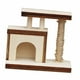 thumbnail image 3 of Marco De Escalada Para Gato, Casa De Muñecas, Para Estación De Ferrocarril, Modelo De Tren, Mesa De Arena, 6,5 Cm X 3,5 Cm X 5,5 Cm, 1/12, 3 of 5