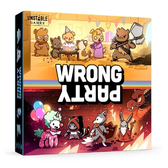 Juego de cartas Unstable Games Wrong Party Base 2-5 jugadores 12+