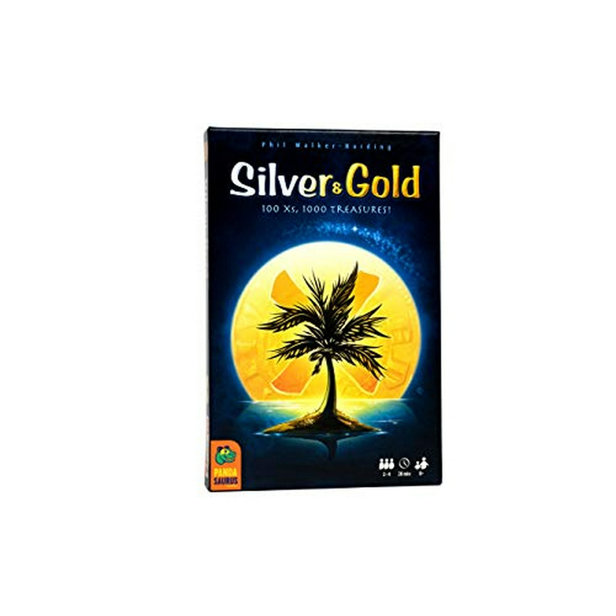 Juegos De Mesa Pandasaurus Games Silver & Gold Juegos Para Adultos