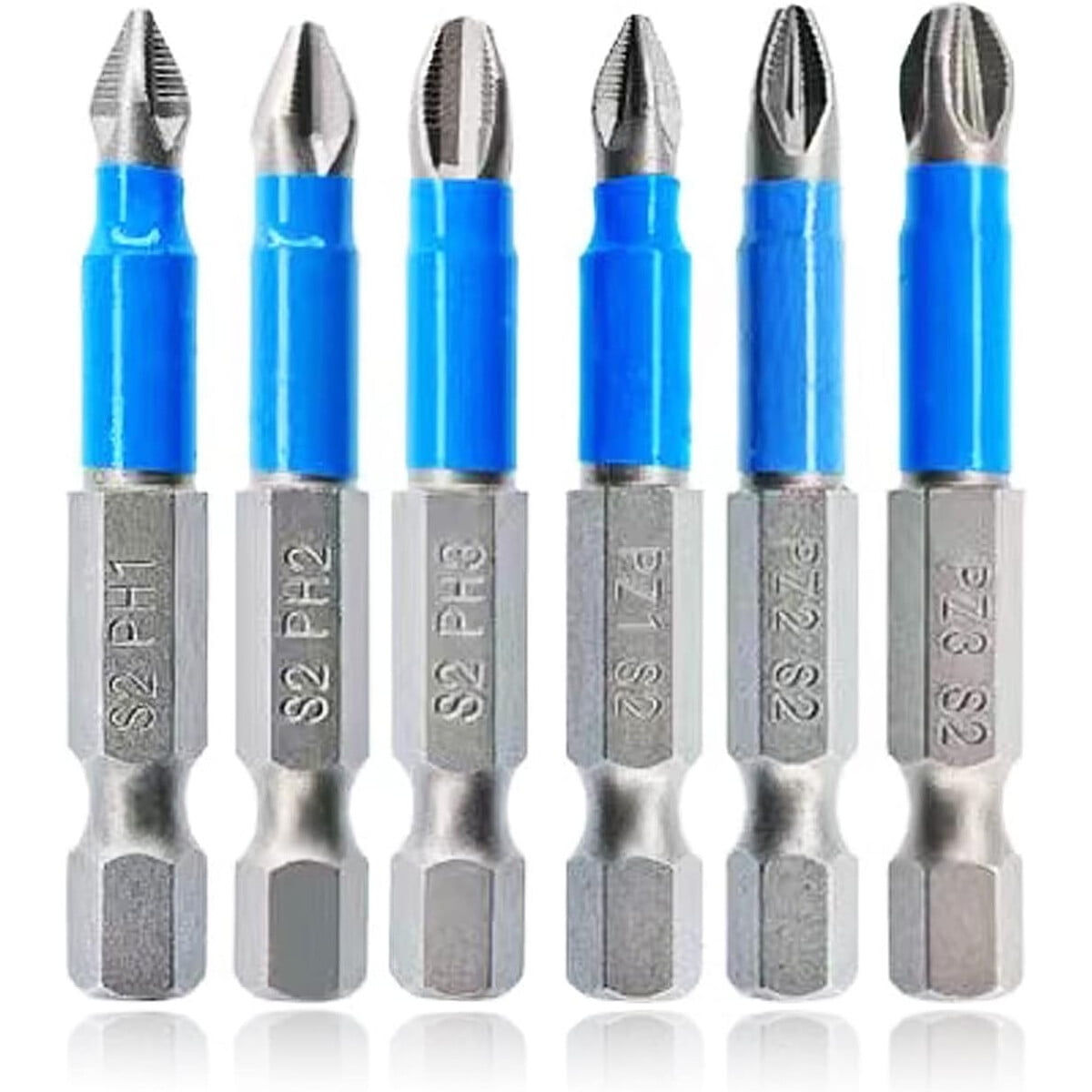 Set Puntas Destornillador Atskonnen S2 14 Hex Ph1ph3 Pz1pz3 Magnatico