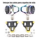 thumbnail image 3 of Pedales De Ruta + Calas, Compatible Shimano Spd, Bicicleta multicolor, 3 of 6