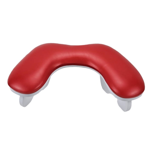 Reposabrazos En Forma De U Portátil Profesional Para Uñas Tech Uñas Acrílicas Personal Rojo