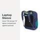 thumbnail image 4 of Mochila Osprey Daylite de 35 L, paquete de viaje ligero, azul, 4 of 9