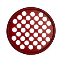 Magideal - Red De Ejercicios Para Manos, Red De Resistencia Para Muñecas, Diámetro De 17,8 Cm, Portátil, Para Fortalecer El Agarre De Las Manos, Red De Entrenami Rojo