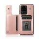 thumbnail image 1 of PU Leather Card Holder Wallet Case For Samsung Galaxy S23 S22 S21 S20 Note 20 Ultra Plus Kickstand Durable Shockproof Cover, 1 of 3