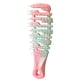 thumbnail image 1 of Hollow Out Hair Brush with Soft Handle Scalp Massage Comb Smooth Hair Detangler Curly Hair Brush for Home Personal Use Travel, 1 of 3