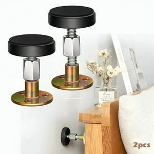 Genérico - Tope Cama Pared Mueble Ajustable Antivibración 2 Unidades