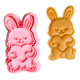 thumbnail image 1 of Cortador de galletas de conejo con corazón, 1 of 2