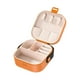 thumbnail image 3 of Joyero Compacto Para Mujer, Moderno, Para Pulseras, Anillos, Fiestas, Color Naranja, 3 of 3