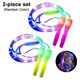 thumbnail image 1 of Cuerda de saltar LED de 2 paquetes con longitud ajustable y tres modos de luz, cuerda de saltar de velocidad para niños, espectáculo de luces, fitness, 1 of 8