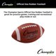 thumbnail image 3 of Balón de fútbol de goma Champion Sports, talla intermedia, 3 of 6