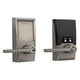 thumbnail image 1 of Cerradura de puerta inteligente Schlage Encode Century WiFi níquel satinado, 1 of 9