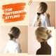 thumbnail image 5 of Pinzas para el pelo de garra medianas para mujeres y niñas, mate, doble fila, 5 of 5