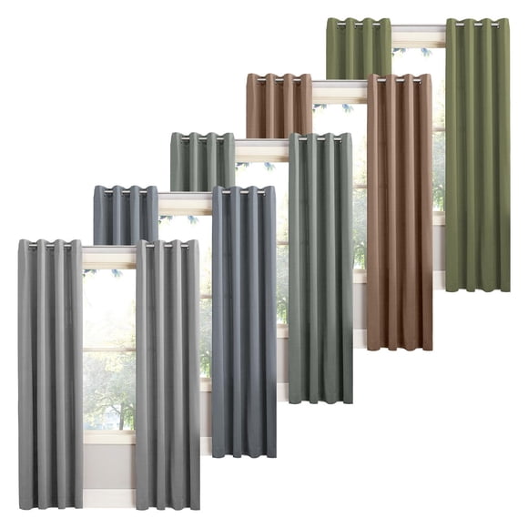 Cortina Blackout 100% 1 Paño 140x230cm Textura Lino turquesa