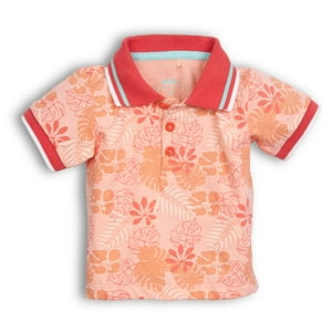 Polera Bebe Niño Naranjo Pillin