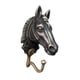 thumbnail image 1 of Perchero De Pared Con Forma De Cabeza De Caballo, Gancho De Almacenamiento Para El Hogar, Para Guardarropas, Baños, Salas De Estar, Estilo A, 1 of 5