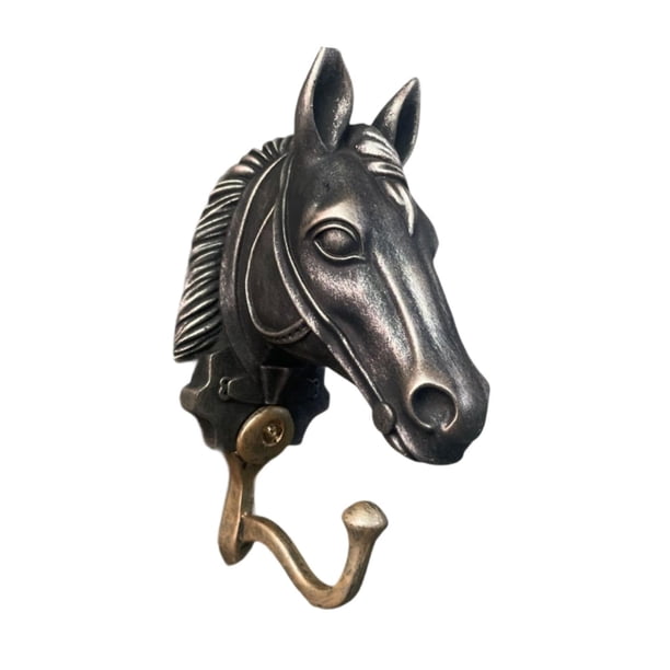 Perchero De Pared Con Forma De Cabeza De Caballo, Gancho De Almacenamiento Para El Hogar, Para Guardarropas, Baños, Salas De Estar, Estilo A