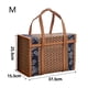 thumbnail image 5 of 1pc Folding Picnic Basket: Perfect for Easter, Wine, Candy, Gifts, Travel & More!, 5 of 5