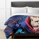 thumbnail image 2 of Jujutsu Kaisen Bedding Sets Cartoon Duvet Cover Lightweight 3 Piece Bet Sets for Kids Boys Girls, 2 of 5
