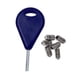 thumbnail image 5 of Llave para aletas de surf con tornillos y mango, estándar, universal, práctica, de metal, fácil de usar, herramienta para fijar tornillos, llave para Azul, 5 of 5