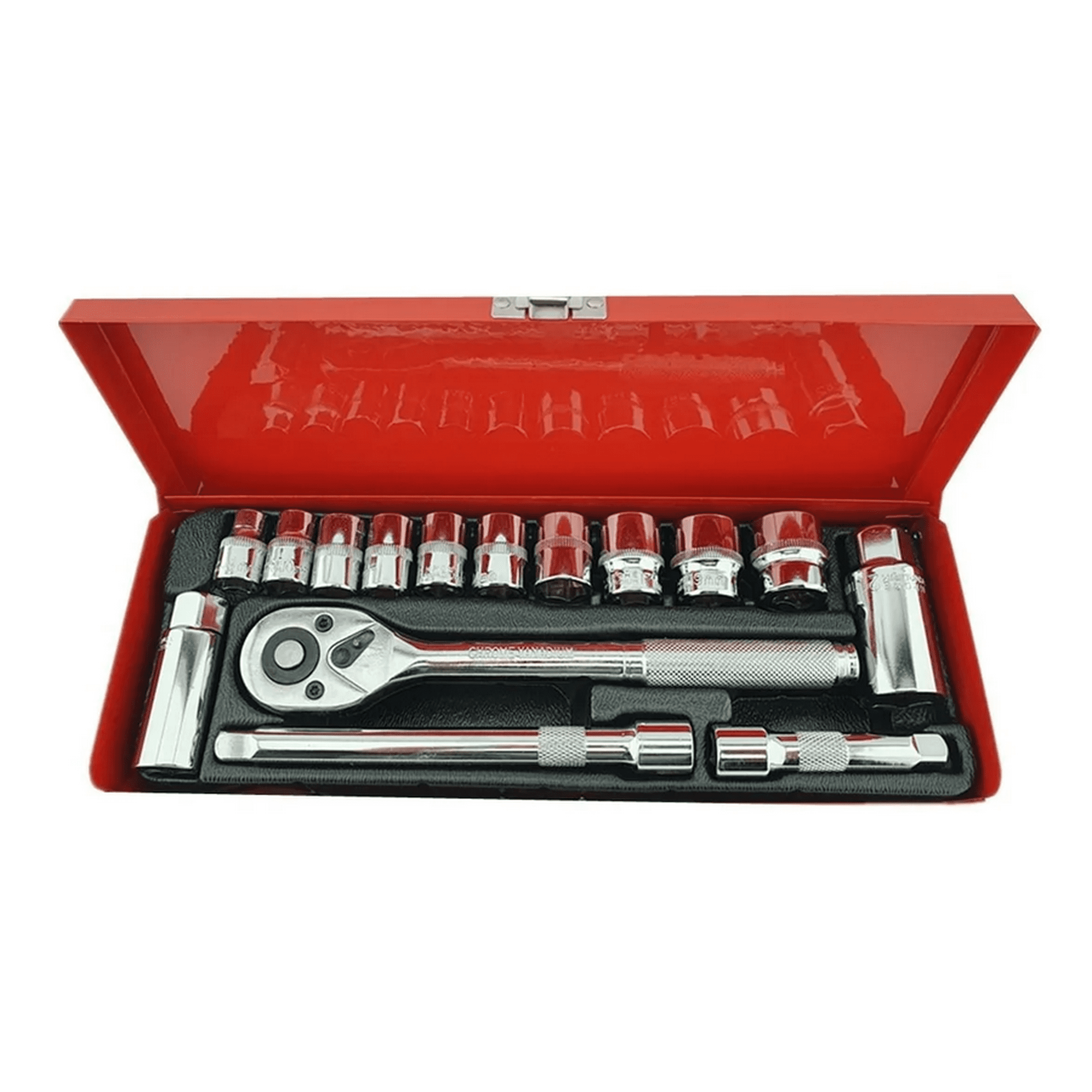 Genérico - Kit Set Juego De Dados Chicharra Cuadrante 3/8 15 Piezas