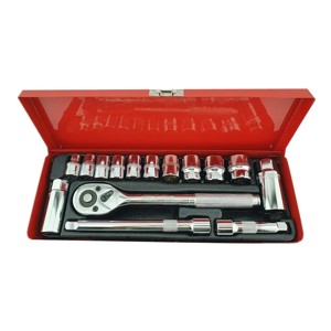 Genérico - Kit Set Juego De Dados Chicharra Cuadrante 3/8 15 Piezas