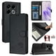 thumbnail image 5 of Funda tipo cartera FOXDOCK para infinix Note 40 con soporte, ranuras, RFID, diseño de gato, 5 of 5