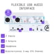 thumbnail image 3 of Interfaz de audio y MIDI Arturia MiniFuse 2 OTG - Blanca, 3 of 7