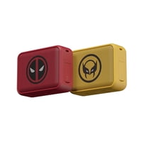 Pack 2X Parlante Bluetooth Portátil Klip Xtreme Nitro Wolverine Y Deadpool Kbs-025Md-2Pk