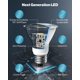 thumbnail image 4 of Bombilla LED Sunco PAR20 de 7 W (equivalente a 50 W), 2700 K, E26, paquete de 6, 4 of 7