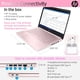 thumbnail image 3 of Laptop HP Ultraligera de 14" Intel de 4 núcleos, 16 GB, SSD de 64 GB, rosa, 3 of 8