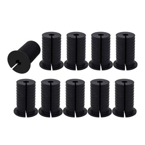 Magideal - Kit De 10 Piezas Para Enrutamiento De Cables, Pasacables De Pared, Cables Ethernet, Protección De Cables De Silicona, Organizador Versátil, Accesorios