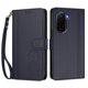 thumbnail image 3 of Funda Cartera Trébol para Xiaomi Poco M7 4G con Ranuras Tarjetas y Carga Inalámbrica Azul oscuro, 3 of 6