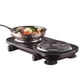 thumbnail image 1 of Parrilla Eléctrica Doble Brentwood 1000W 500W Negra, 1 of 1