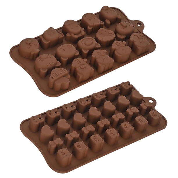 2 moldes para hornear postres, moldes para galletas de postres caseros, moldes de silicona para hornear adecuados para restaurantes y familias