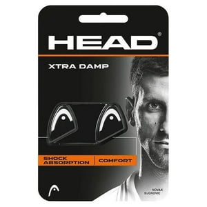Antivibrador Tenis Head Xtra Damp Negro/Blanco X2