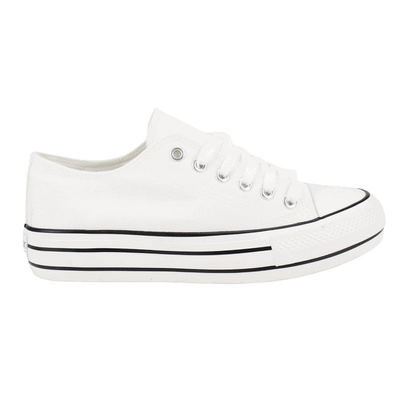 Zapatilla New Walk Lona Los Angeles Blanca