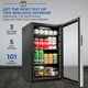 thumbnail image 2 of Refrigerador de Bebidas Ivation 101 Latas Acero Inoxidable, 2 of 3