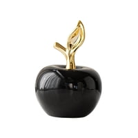 Magideal - Estatua De Manzana De Cerámica, Figurita De Manzana, Colección De Regalos, Escultura De Fruta De Mesa, Adorno Para Comedor, Hogar, Estantería, Decorac Pequeño