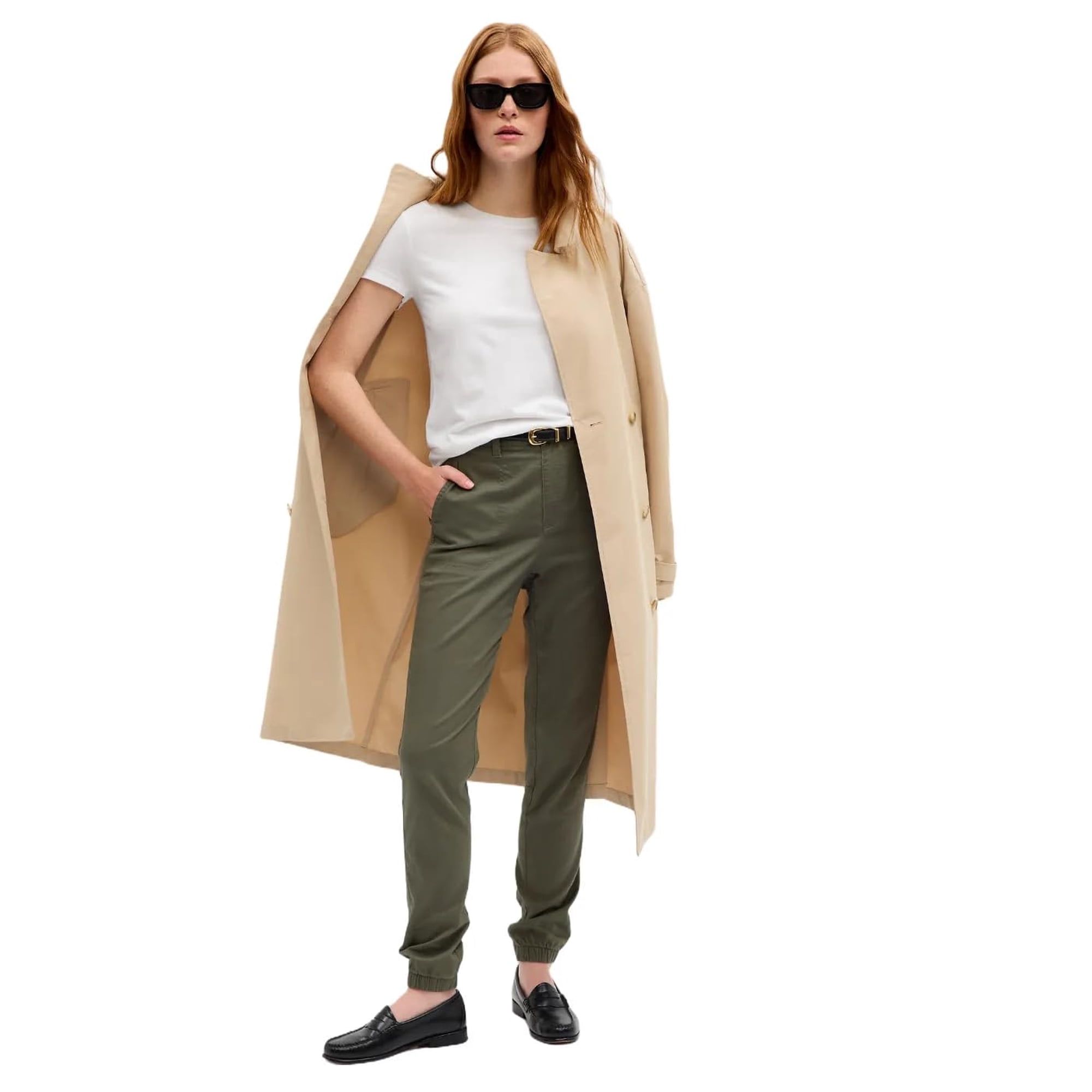 Camisa Gap Favorite Para Mujer, Blanca, Talla Pequeña Y Alta