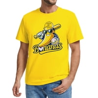 Camiseta Talovee Baseball Game Day Fan Para Hombre, Amarilla, Xxl