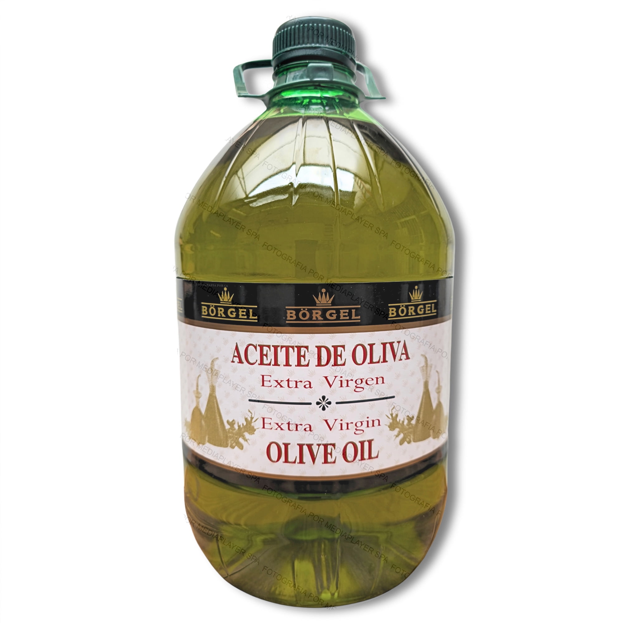 Aceite De Oliva Extra Virgen Premium Borgel 5lts