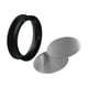 thumbnail image 5 of Embudo dosificador magnético para espresso con filtro de repuesto para recipiente ligero Negro 58mm, 5 of 5