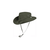 Genérico - Sombrero Pescador Trekking Cordon Ajustable Impermeable Verde