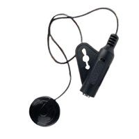 Bothyi - Micrófono De Contacto Piezoeléctrico Pickup Pastillas De Instrumento Para Ukelele Negro