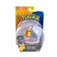 thumbnail image 2 of Poké Ball de juguete Pokémon clip and carry con figura de Growlithe, 2 of 2